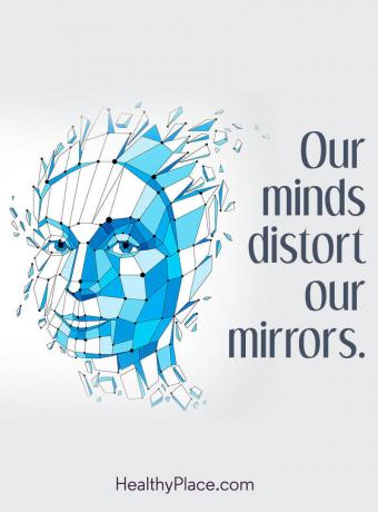 Διατροφικές διαταραχές αναφέρουν - Το μυαλό μας στρεβλώνει τους καθρέφτες μας.