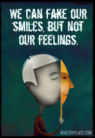 Παραθέτουμε το στίγμα της ψυχικής υγείας - Μπορούμε να ψεύδουμε τα χαμόγελά μας, αλλά όχι τα συναισθήματά μαςΜπορούμε να ψεύδουμε τα χαμόγελά μας, αλλά όχι τα συναισθήματά μας.