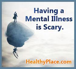 Έχοντας μια ψυχική ασθένεια είναι τρομακτικό
