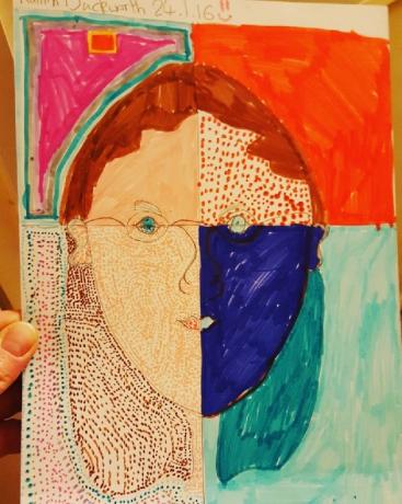 Ένα παιδί απεικονίζει τι αισθάνεται να έχει το ADHD στην τέχνη