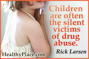 Προσχέδιο τοξικομανίας για τις επιπτώσεις της χρήσης ναρκωτικών - Τα παιδιά είναι συχνά τα σιωπηρά θύματα της κατάχρησης ναρκωτικών.