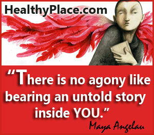 Δυνατή παρατήρηση για την ψυχική υγεία - Δεν υπάρχει μεγαλύτερη αγωνία από το να φέρεις μια άγνωστη ιστορία μέσα σου.
