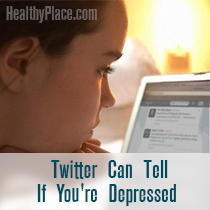 Το Twitter μπορεί να σας πει εάν είστε κατάθλιψη