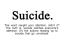 Αυτοκτονία και το στιγματισμό του εγωισμού