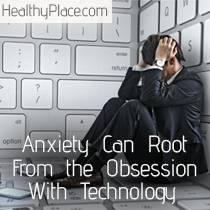 Το άγχος μπορεί να ριχτεί από την εμμονή με την τεχνολογία